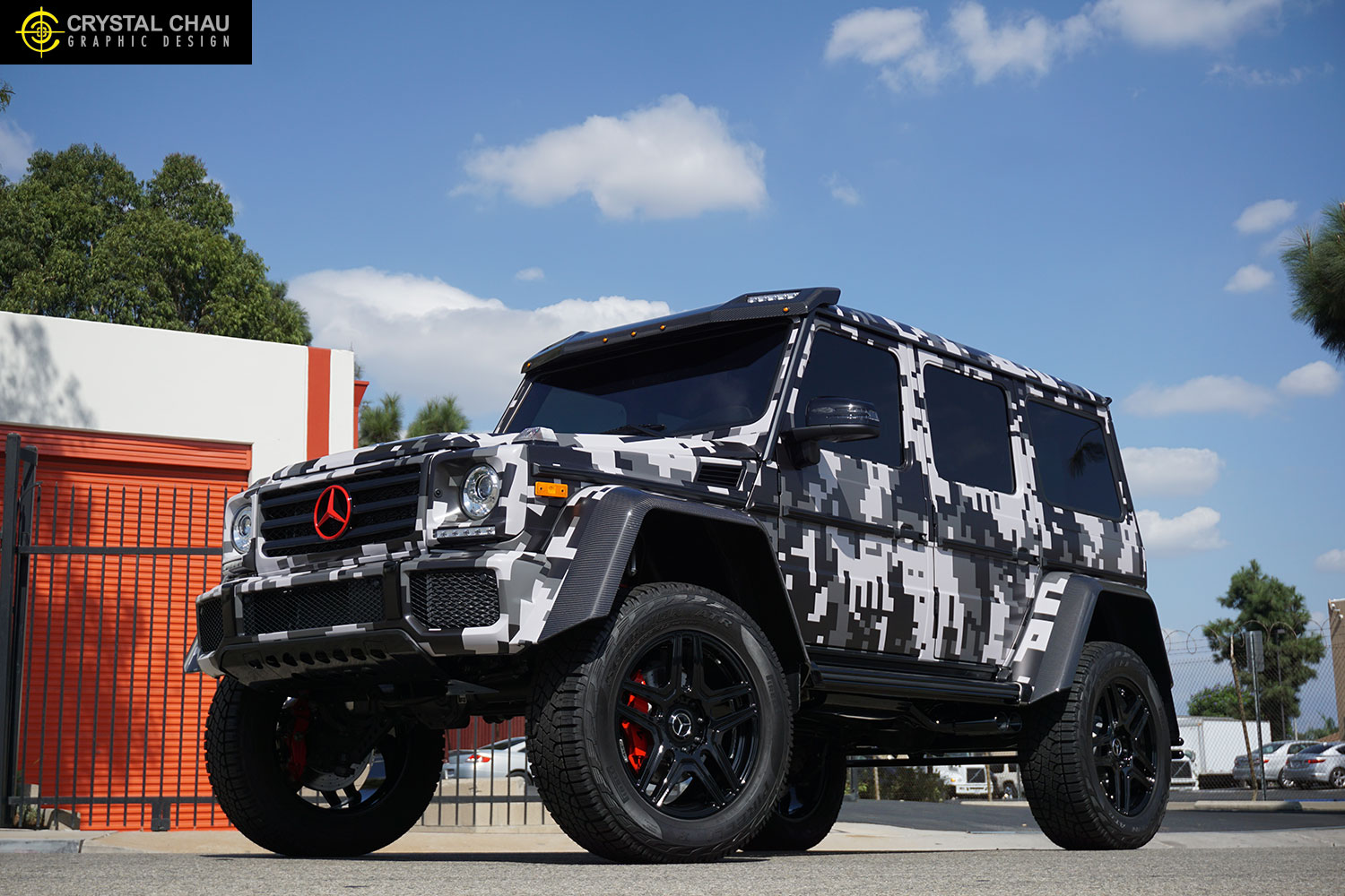 Mercedes G550 GWagon 4x4 Digital Urban Camo