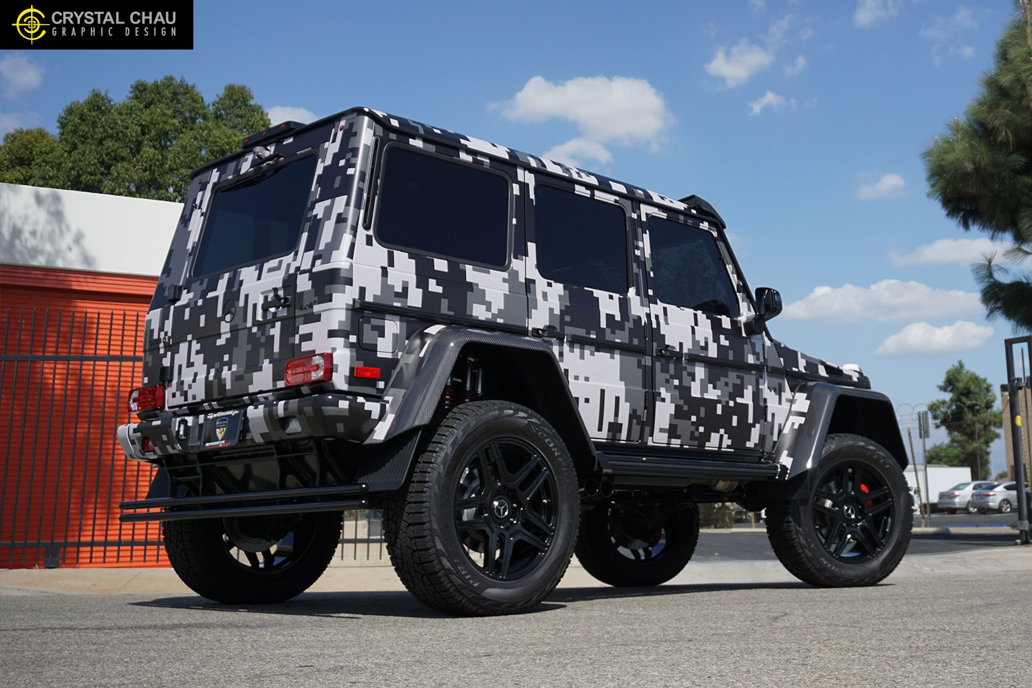 Mercedes G550 GWagon 4x4 Digital Urban Camo