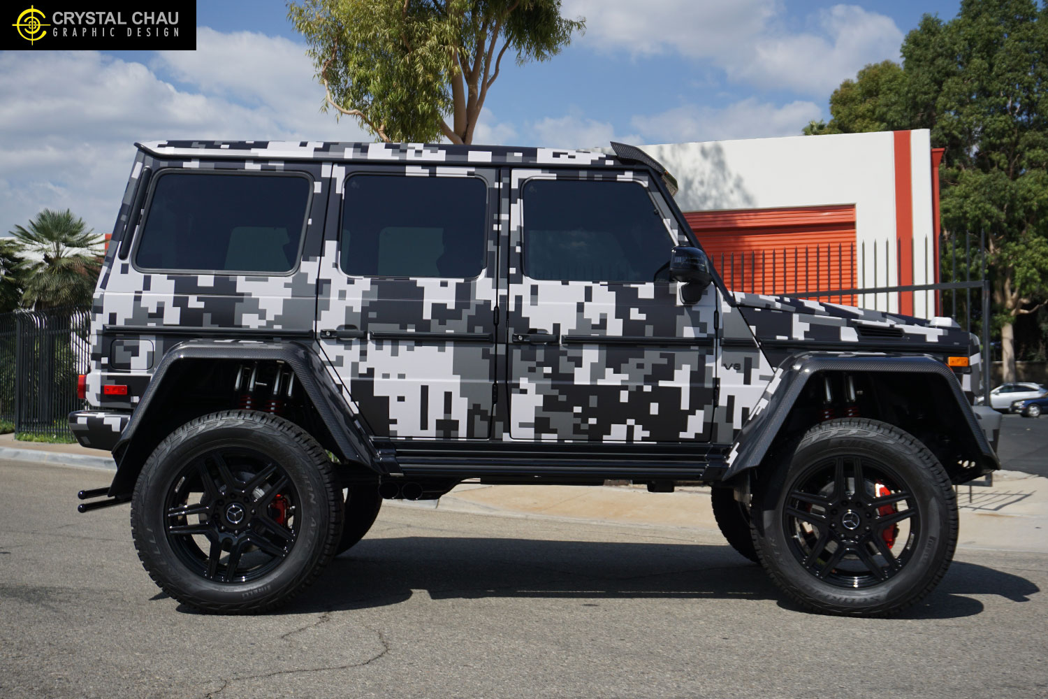 Mercedes G550 GWagon 4x4 Digital Urban Camo