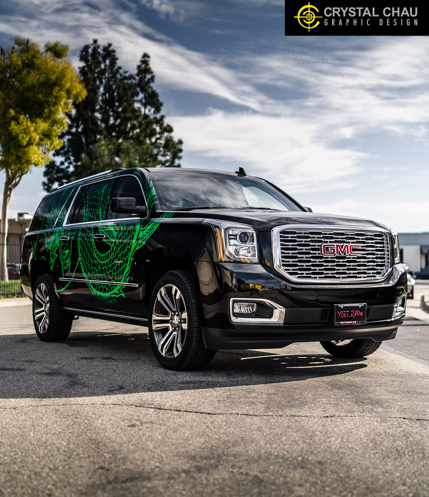 GMC Denali Tyga Vietraw Dragon Wrap