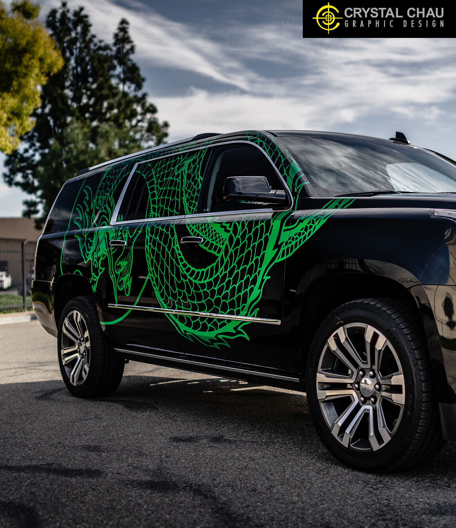 GMC Denali Tyga Vietraw Dragon Wrap