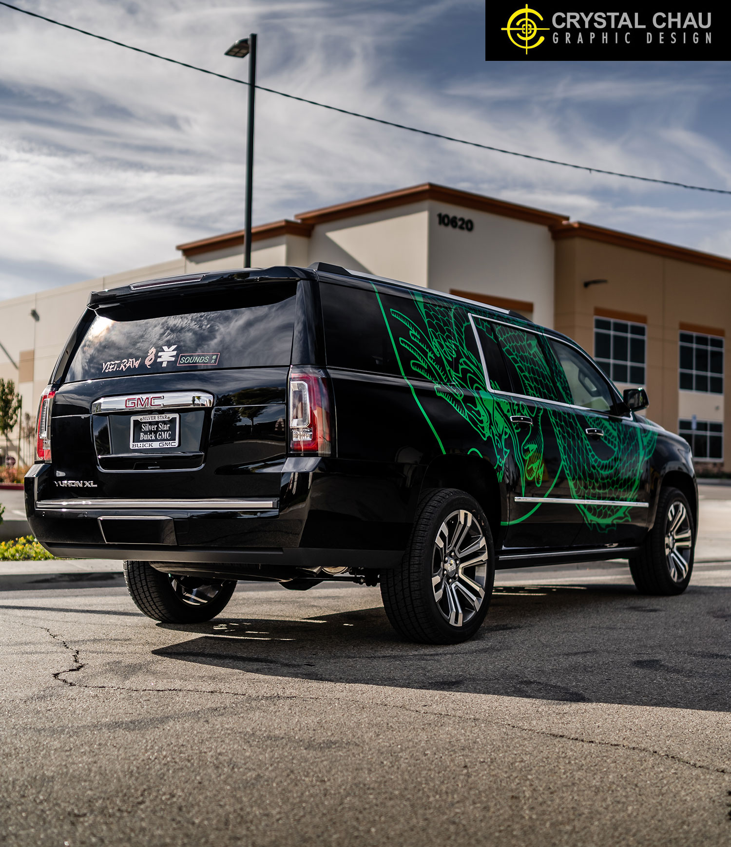 GMC Denali Tyga Vietraw Dragon Wrap