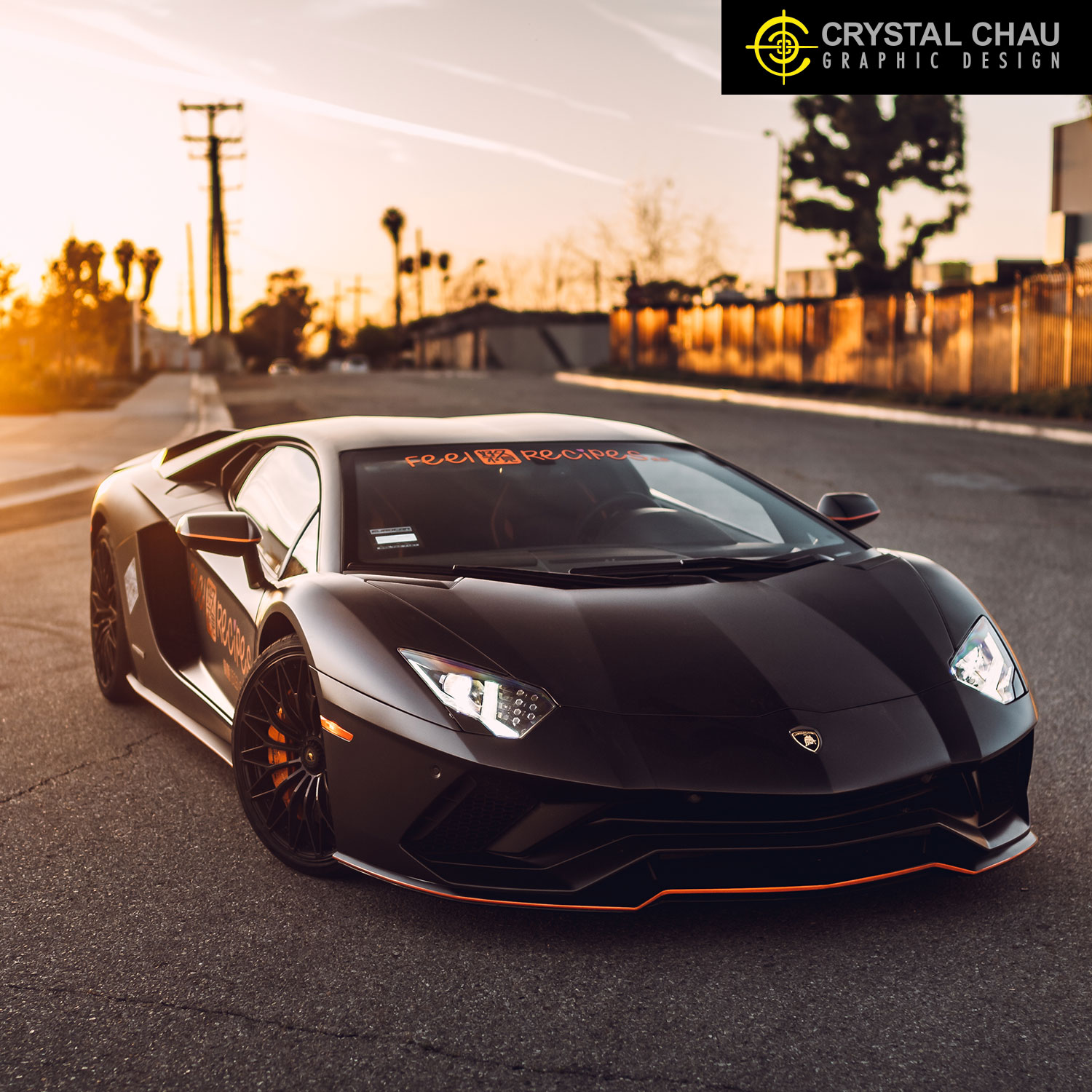 Lamborghini Aventador Feel Recipes Commercial Wrap