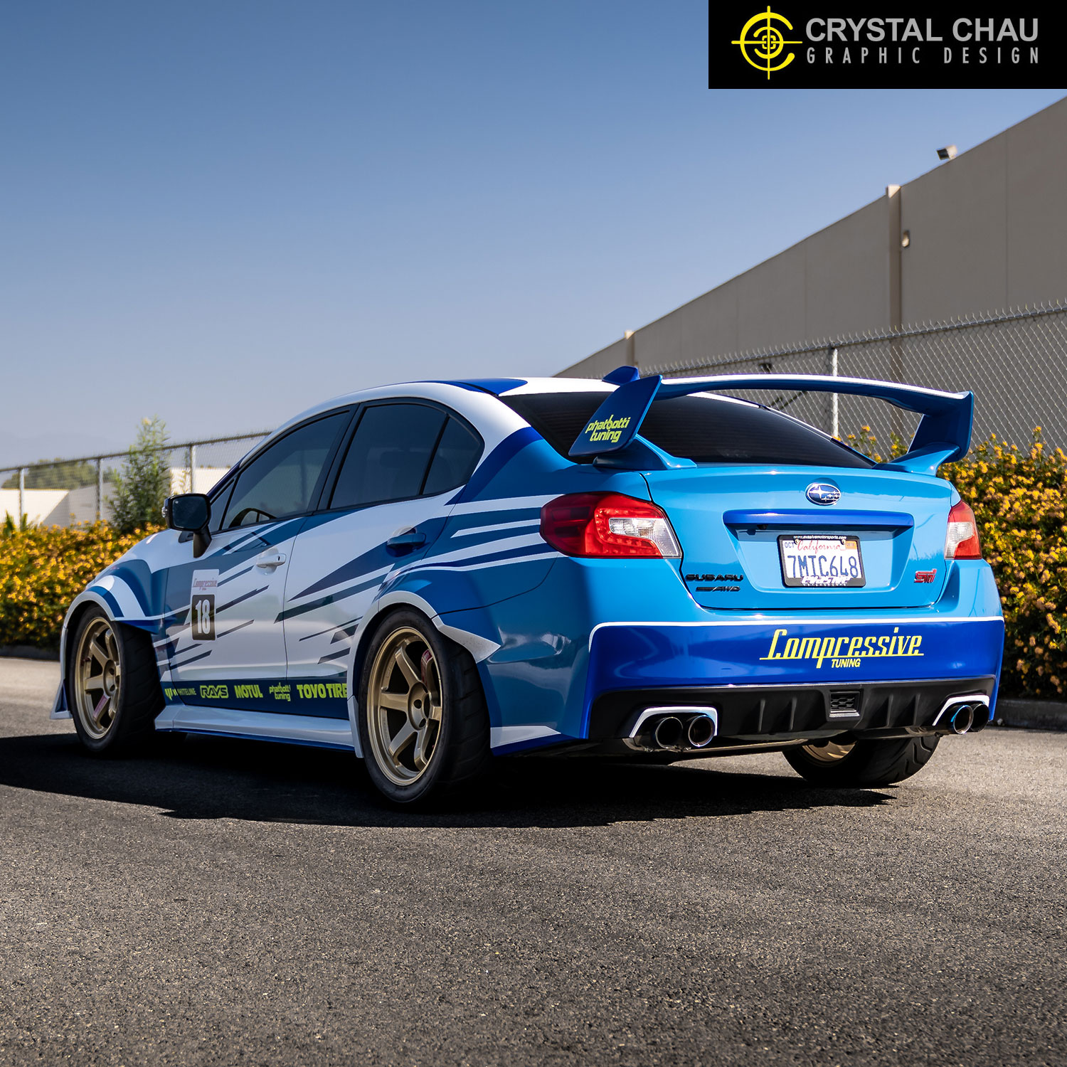 Subaru STI Rally Track Widebody Livery