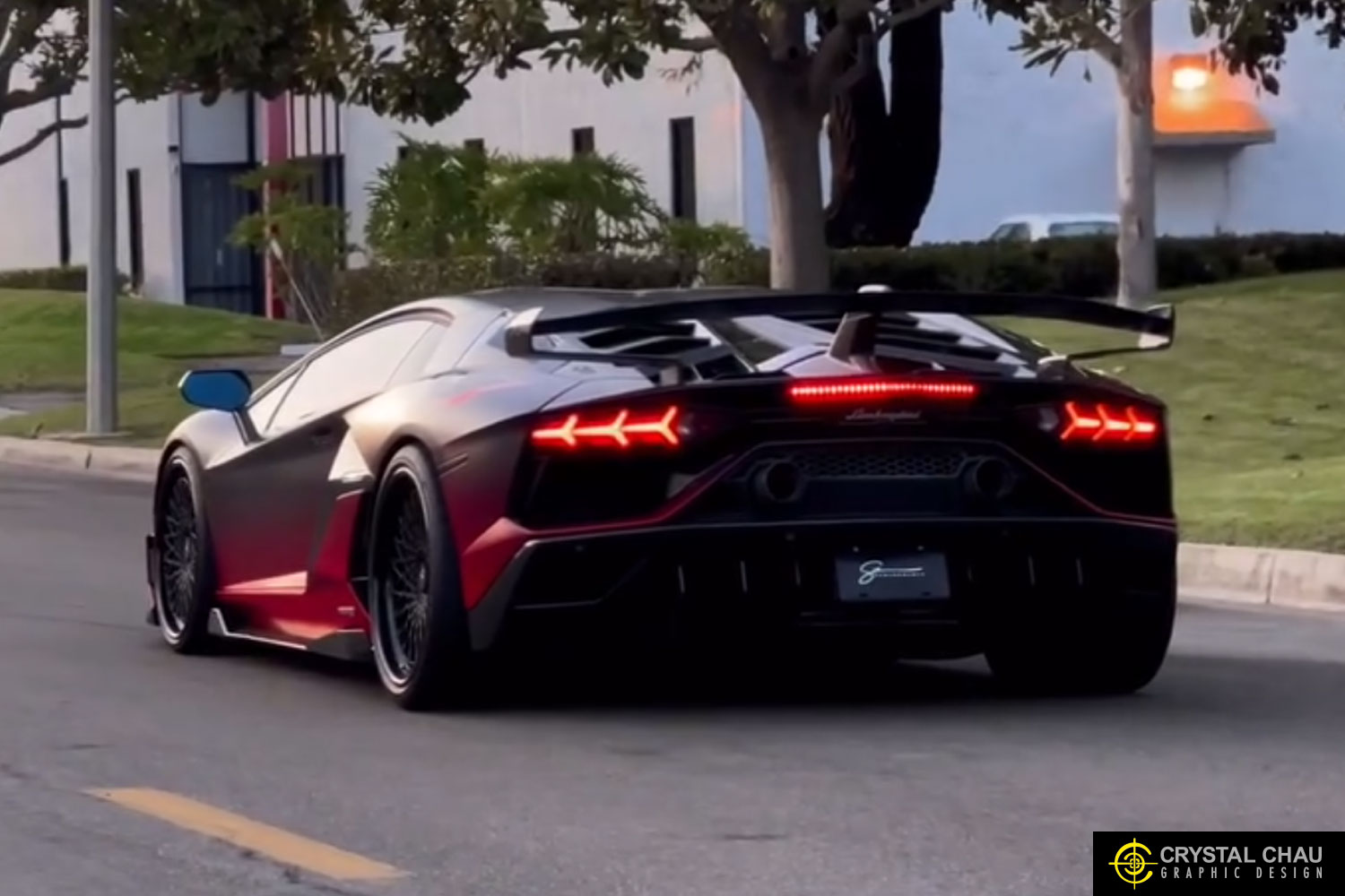 Lamborghini Aventador SVJ Mansory Gradient