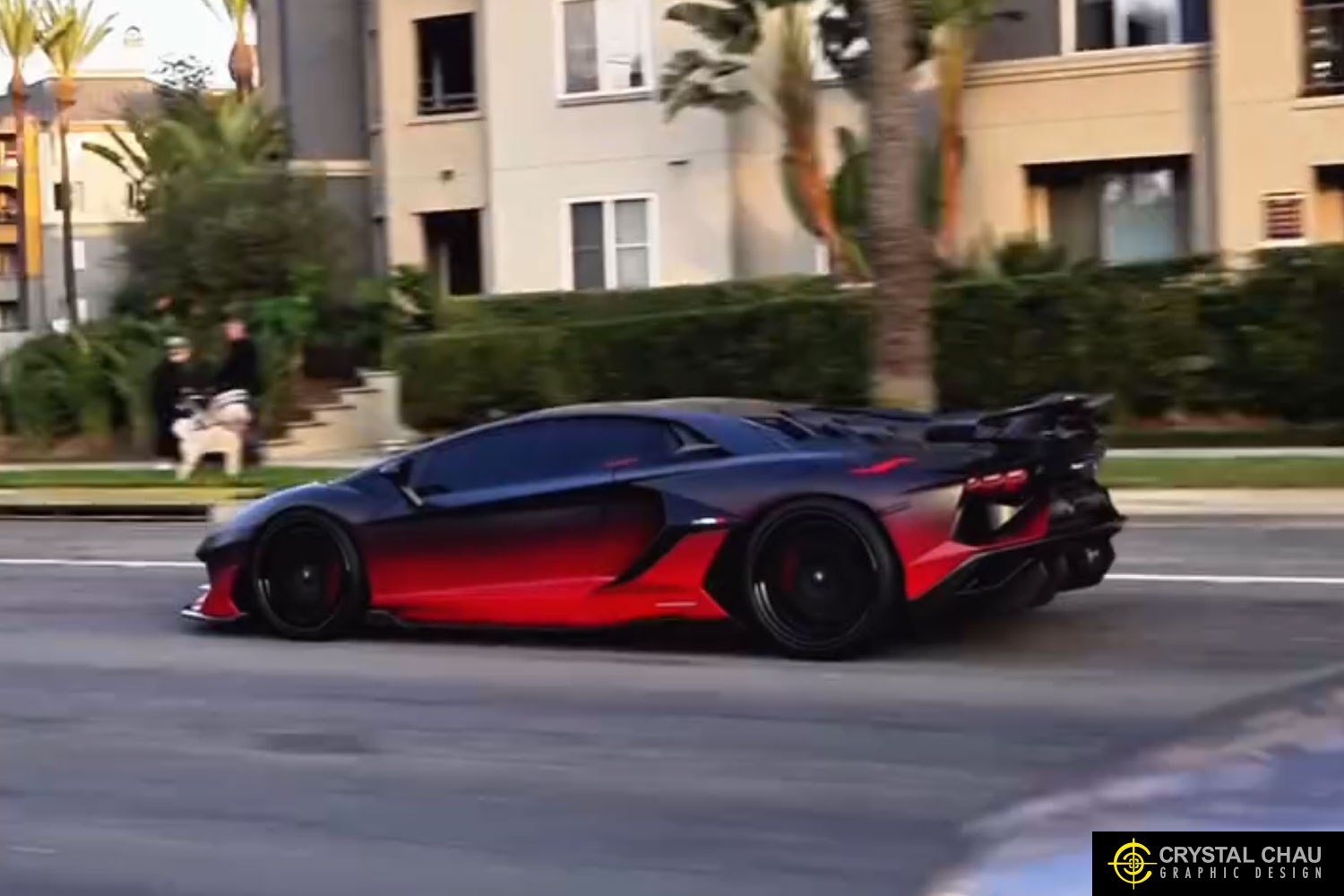 Lamborghini Aventador SVJ Mansory Gradient