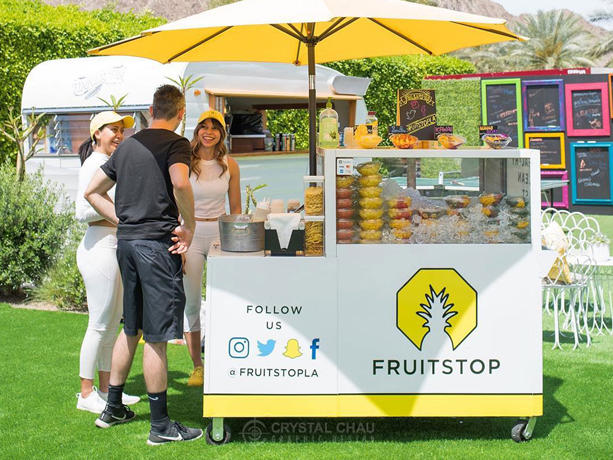 Fruitstop LA Fruit Cart