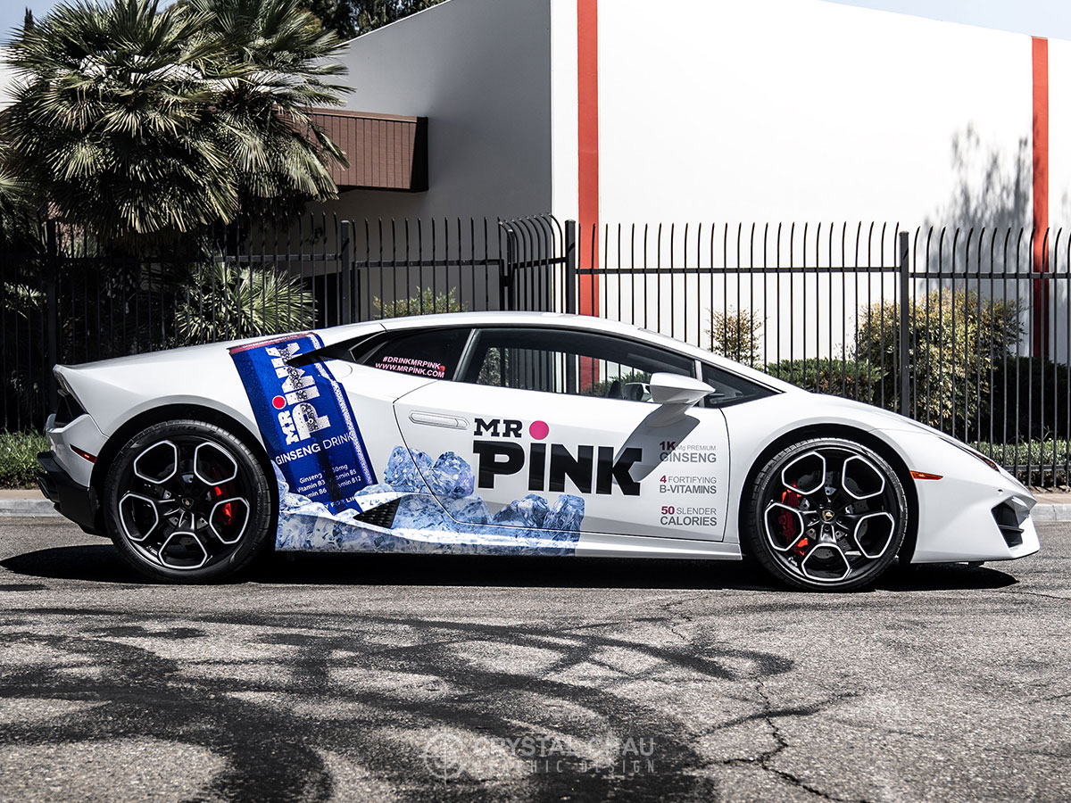 Lamborghini Mr Pink