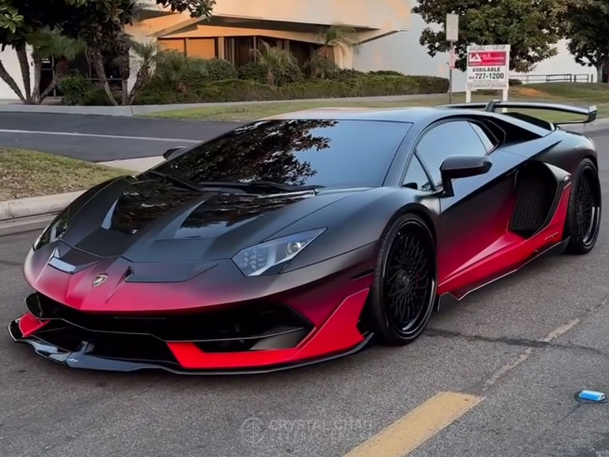 Lamborghini Aventador SVJ Mansory Gradient