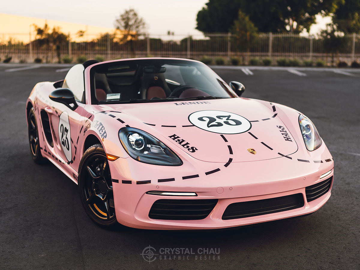 Porsche 718 Pink Pig