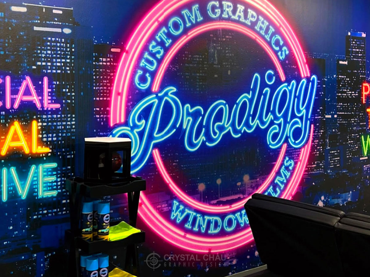 Prodigy Window Tint Wall Wrap