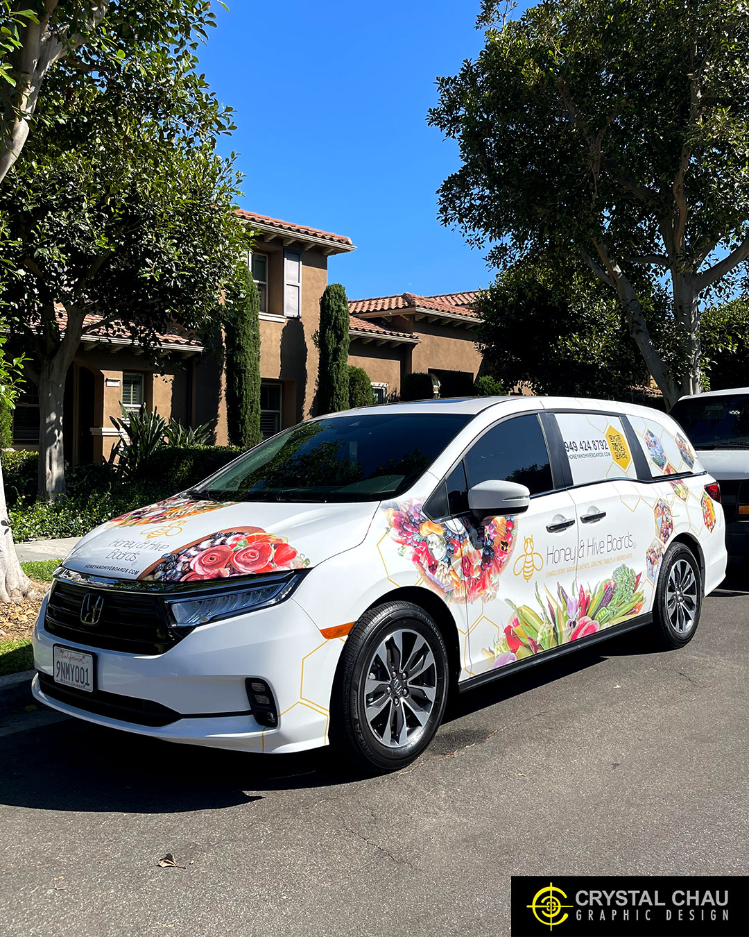 Honey and Hive Boards Van