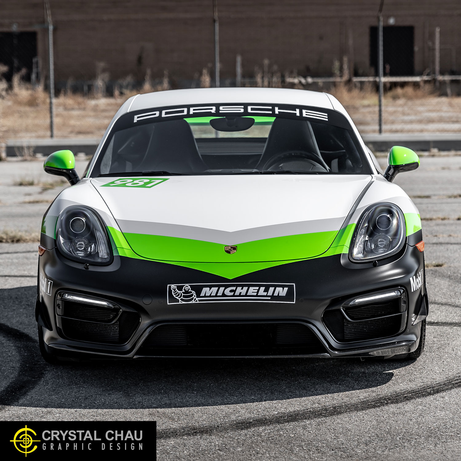 Porsche 718 Cayman GTS Race Livery