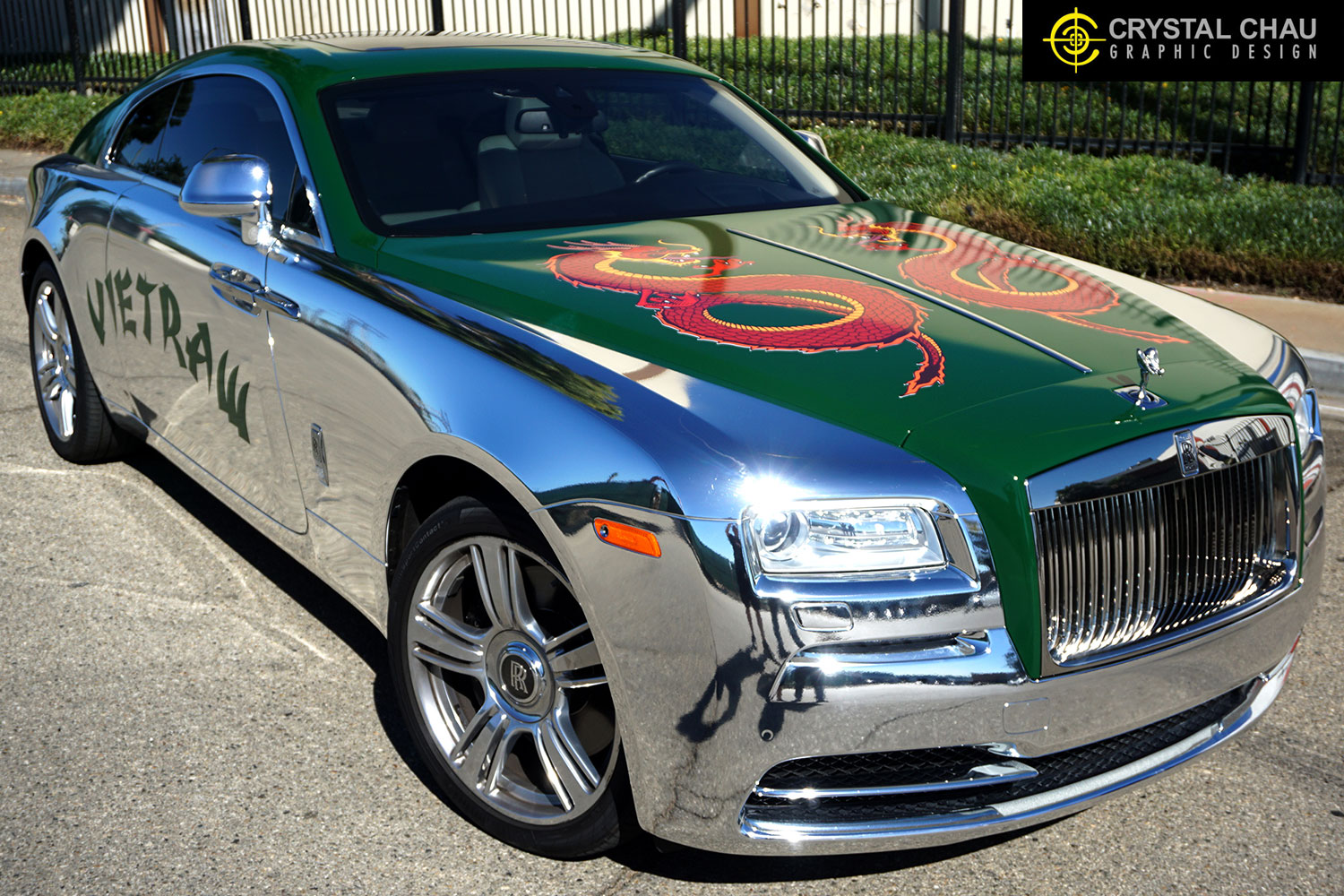 Rolls Royce Wraith Chrome Tyga